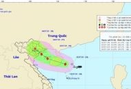 Áp thấp nhiệt đới đã mạnh lên thành bão số 2 mang tên Mun giật cấp 11