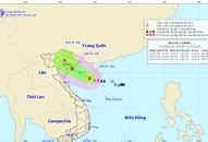 Sáng 4/7, bão số 2 mạnh cấp 11 đổ bộ đất liền  Quảng Ninh – Hải Phòng