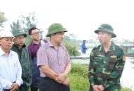 Thực hiện nghiêm các chỉ đạo phòng chống lụt bão tại các quận, huyện ven biển