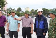 Phó Chủ tịch UBND thành phố Nguyễn Văn Thành kiểm tra công tác phòng, chống cơn bão số 2