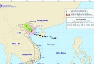Bão MUN giật cấp 11 đổ bộ vào đất liền, các tỉnh Bắc Bộ mưa rất to