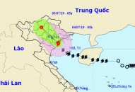 Bão số 2 Mun giật cấp 11 đã đổ bộ Hải Phòng – Nam Định rạng sáng nay