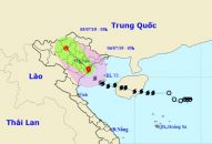 Bão đổ bộ vào Hải Phòng-Nam Định, Bắc Bộ và Bắc Trung Bộ mưa lớn