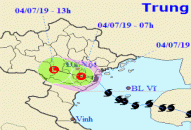Bão số 2 suy yếu nhanh, song cảnh báo lũ quét, sạt lở đất do mưa lớn