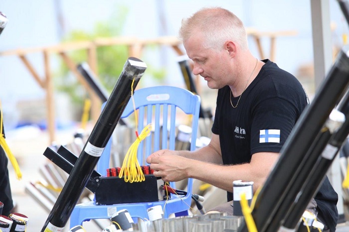 Trận địa pháo đêm chung kết