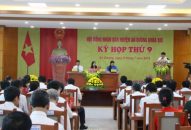 Khai mạc kỳ họp thứ 9 Hội đồng nhân dân huyện An Dương khóa XIX