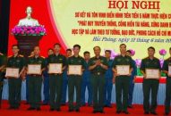 Bộ Chỉ huy QSTP biểu dương 36 điển hình học tập và làm theo tấm gương Bác Hồ