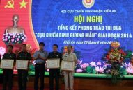 Biểu dương 29 tập thể, cá nhân trong phong trào thi đua “CCB gương mẫu”