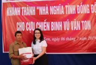 Khánh thành nhà “Nhà nghĩa tình đồng đội” tặng CCB huyện An Dương