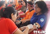 Thu nhận hơn 1500 túi máu từ ngày hội Giọt hồng thành phố mang tên Bác