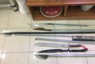 Phòng Cảnh sát hình sự CATP ngăn chặn kịp thời nhóm đối tượng đi xe máy không có biển kiểm soát, không đội mũ bảo hiểm, đem theo hung khí