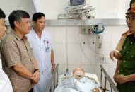 Điều tra, xử lý thanh niên vi phạm giao thông lao xe hất tung CSGT