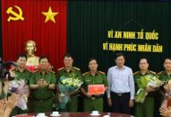 CATP khen thưởng CAH An Dương: Phá đường dây ma túy Điện Biên – Hải Phòng, bắt 2 đối tượng, thu giữ 19,42kg ma túy đá, 5 khẩu súng