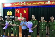 Công an thành phố khen thưởng CAH An Lão