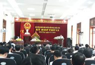 Kỳ họp thứ  12, HĐND huyện Kiến Thụy khóa XVIII (nhiệm kỳ 2016 – 2021)