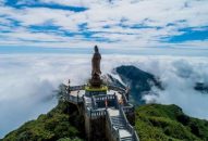 Phải lên Fansipan mùa này để thưởng thức “Vũ điệu trên mây”