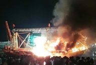 Cháy tàu đánh cá khi đang neo đậu trong khu vực cảng