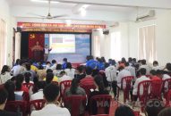 Tập huấn kiến thức an toàn giao thông và kỹ năng lái xe an toàn cho đoàn viên, thanh niên