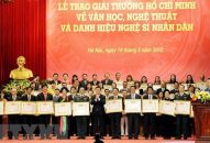 Chính phủ đồng ý đề nghị phong tặng nghệ sỹ nhân dân, nghệ sỹ ưu tú