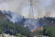 Cháy rừng có nguy cơ ảnh hưởng đến các đường dây truyền tải điện 500 kV và 220 kV