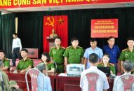 Phòng PC06 và CAH An Dương: Cấp căn cước công dân lưu động tại xã An Hòa