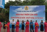 Liên đoàn Lao động thành phố: Khai mạc triển lãm ảnh “Hành trình 90 năm – Khát vọng và Tự hào”