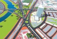 Điều chỉnh phân luồng giao thông phục vụ thi công Dự án đầu tư xây dựng Nút giao thông Nam cầu Bính