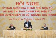 Hội nghị trực tuyến Ủy ban quốc gia về Chính phủ điện tử toàn quốc