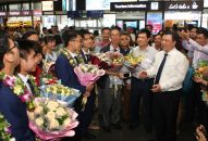 Học sinh Việt Nam xúc động khi đọc đề  thi Toán Olympic có tên GS Hoàng Tụy