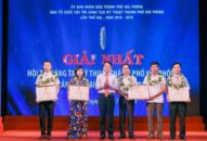 36 công trình, giải pháp được trao giải tại Hội thi sáng tạo kỹ thuật thành phố Hải Phòng lần thứ 2