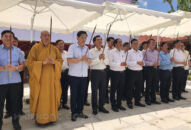 Lãnh đạo thành phố dâng hương tại Nhà tưởng niệm đồng chí Nguyễn Đức Cảnh