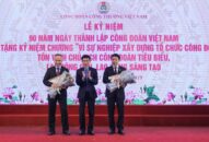 Sôi nổi các hoạt động kỷ niệm 90 năm Ngày thành lập Công đoàn Việt Nam
