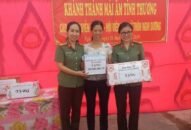 Hội Phụ nữ CATP phối hợp khánh thành nhà “Mái ấm tình thương”