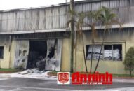 Cháy tại kho của Công ty Cổ phần Sơn Hải Phòng