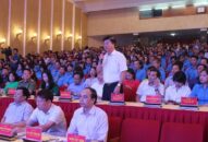 Chủ tịch UBND TP.Hải Phòng đối thoại với công nhân về chế độ chính sách