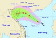 Bão số 3 gió giật cấp 10, hướng vào vùng biển Quảng Ninh-Hải Phòng