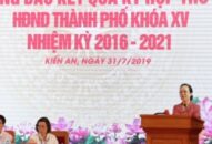 Trưởng đoàn đại biểu Quốc hội Hải Phòng tiếp xúc cử tri quận Kiến An