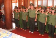 Công đoàn CATP: Dâng hương tại Nhà tưởng niệm đồng chí Nguyễn Đức Cảnh