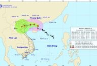 Bão số 3 đổ bộ, vẫn còn 20 tàu cá tránh bão tại đảo Hải Nam (Trung Quốc)