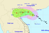 Chiều 2/8, bão số 3 giật cấp 12 đi vào vùng biển Quảng Ninh – Hải Phòng