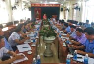 Tiểu ban Văn kiện Đại hội XVI làm việc tại Huyện ủy Tiên Lãng