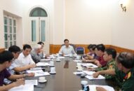 Chủ tịch UBND thành phố họp nghe báo cáo nhanh về công tác phòng chống bão số 3