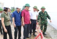 Chủ tịch UBND TP kiểm tra công tác phòng chống bão số 3 tại các địa phương