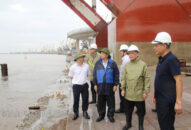 Phó Chủ tịch Thường trực UBND thành phố kiểm tra công tác phòng, chống cơn bão số 3 tại một số dự án, công trình