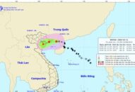 Diễn biến mới nhất về đường đi của bão số 3