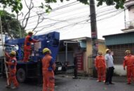 Công ty Điện lực Hải Phòng khắc phục sự cố sau bão số 3