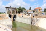 Cơ bản hoàn thành sửa chữa cống Bích Động