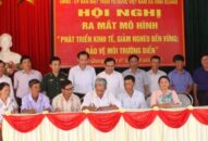 Xã Vinh Quang (huyện Tiên Lãng): Ra mắt mô hình “Phát triển kinh tế, giảm ngèo bền vững, bảo vệ môi trường”