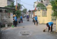 Hội phụ nữ quận Lê Chân phát động tổng vệ sinh môi trường, diệt muỗi, lăng quăng, bọ gậy
