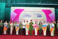 Sôi nổi hội thi “Cán bộ Hội phụ nữ duyên dáng, tài năng” khối công an huyện